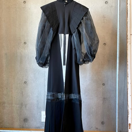 SHIROMA 26S/S bomber layered dress