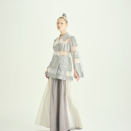 SHIROMA 26S/S Border jacket