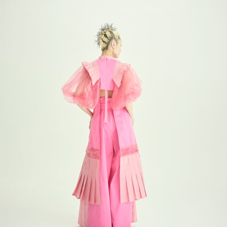 SHIROMA 26S/S bomber layered dress