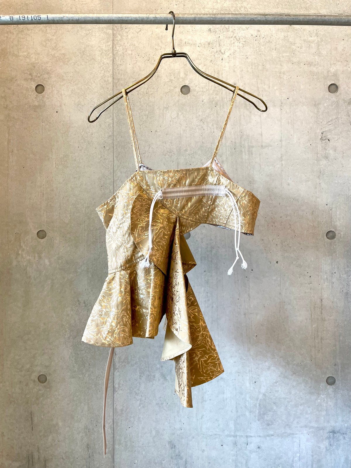 SHIROMA PRISM dress camisole（gold） | gusucuma