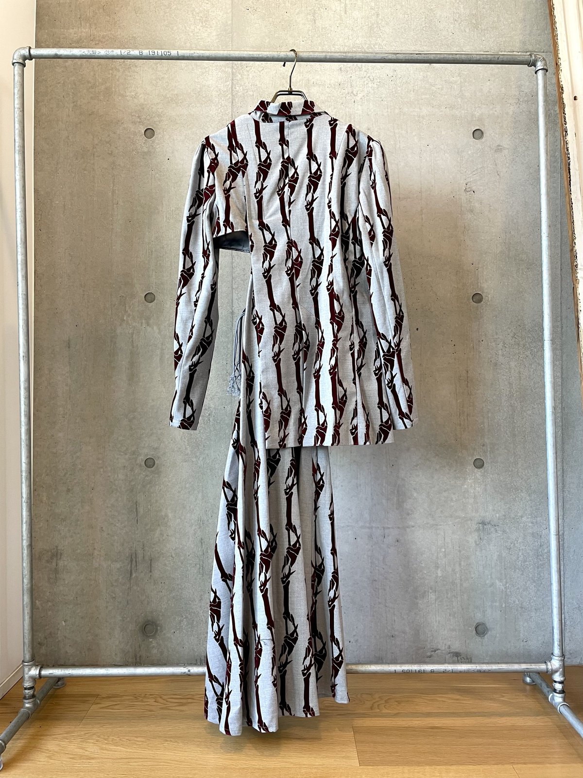 ジャケット・アウター SHIROMA 24AW litmuslitmus SHIROMA 23-24A/W flocky wrap jacket | gusucuma