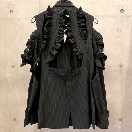 SHIROMA 24S/S frills jacket