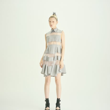 SHIROMA 26S/S Border dress
