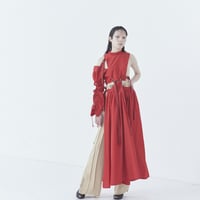 SHIROMA 23-24A/W RED joint dress