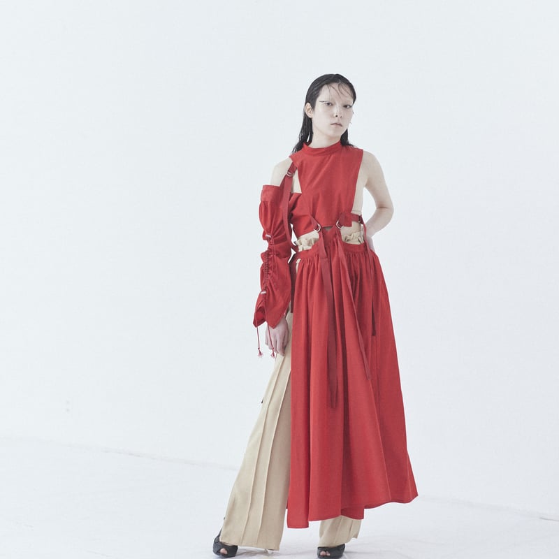 SHIROMA 23-24A W RED joint dress gusucuma