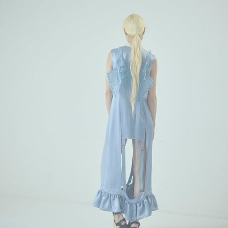 SHIROMA 25S/S clear pleats blouse