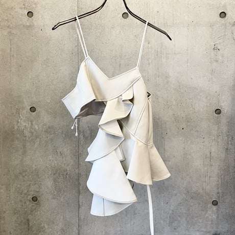 SHIROMA dress camisole（vegan leather）
