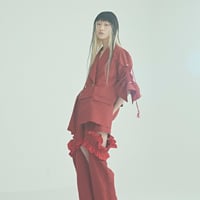 SHIROMA 24S/S RED irregular jacket