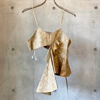 SHIROMA PRISM dress camisole（gold）