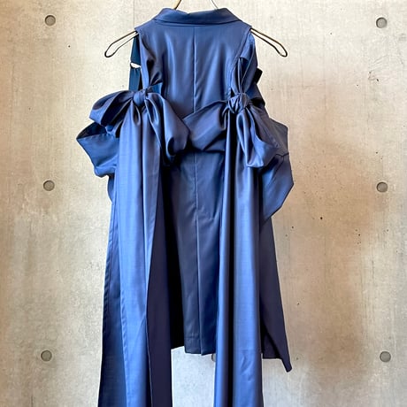 SHIROMA 25-26A/W Ribbon jacket