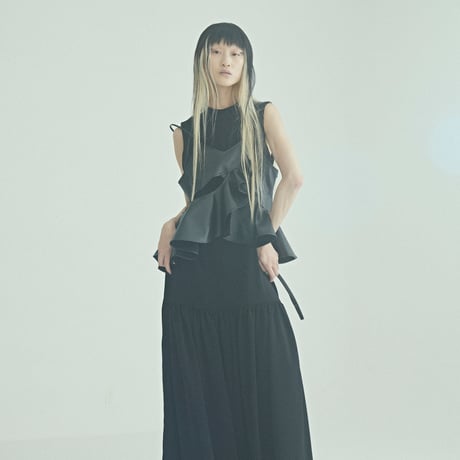 SHIROMA dress camisole（vegan leather）
