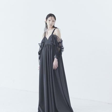 SHIROMA 23-24A/W suspenders dress