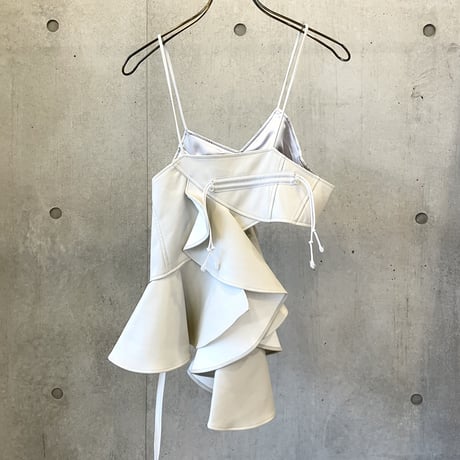 SHIROMA dress camisole（vegan leather）