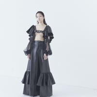SHIROMA 23-24A/W frill harness（vegan leather）