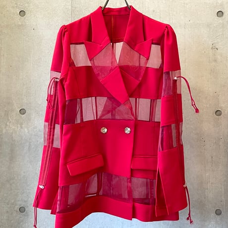 SHIROMA 26S/S Border jacket