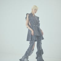 SHIROMA 25S/S side pleats jacket