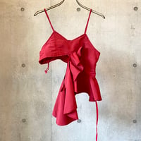 SHIROMA RED dress camisole（nylon）