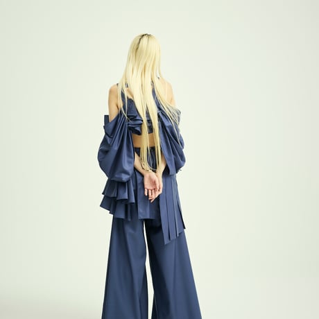 SHIROMA 25-26A/W wide slacks