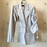 SHIROMA 24S/S irregular jacket