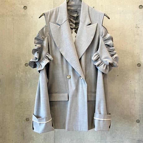 SHIROMA 24S/S frills jacket