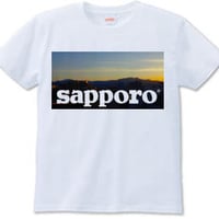 SAPPORO（Tシャツ white・ash）