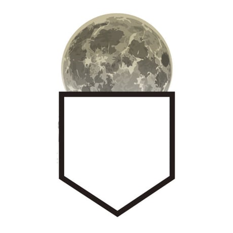 Moon pocket（sweat）
