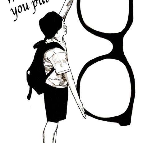 Where do you put it ?（tote bag）