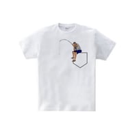 Pocket fishing（5.6oz Tシャツ）