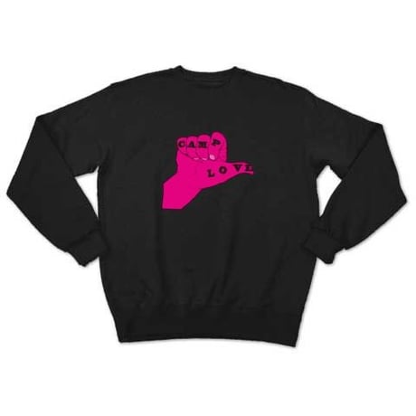 CAMP LOVE C（sweat black）
