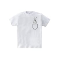 Deer pocket（5.6oz Tシャツ）