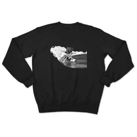 BEAR SURFING　classic（sweat black）