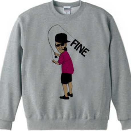 FINE c（sweat10.0oz gray）