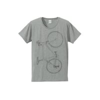 Colorless bike（4.7oz Tシャツ　gray）
