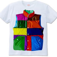 Color downvest　（6.2 oz）