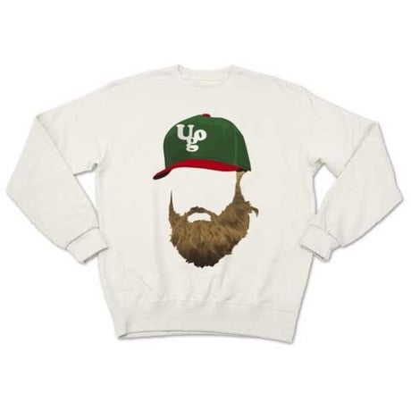 beard cap（sweat white）