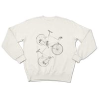 clear bicycle（sweat white）