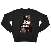 I`LL NEVER LOSE（sweat black）
