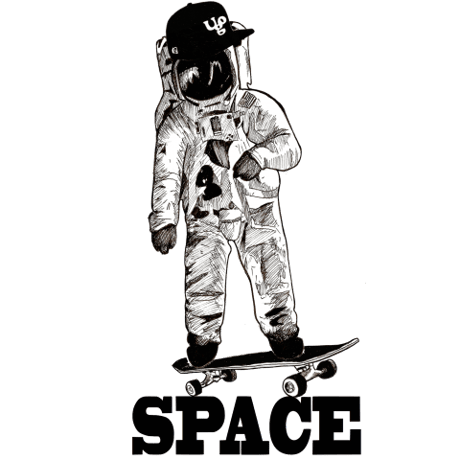 Space　Skateboarder（5.6oz）