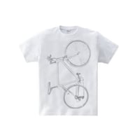 Colorless bike（5.6oz Tシャツ）
