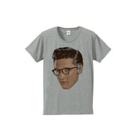 elvisダテメガネ（4.7oz Tシャツgray）