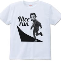 Nice run mono（Tシャツ　white・ash・gray）