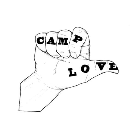 CAMP LOVE（5.6oz　gray）