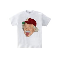 アルベルト・アインシュタイン・アウトドア（5.6oz Tシャツ）