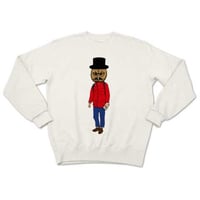 Owl mountain parka（sweat white）