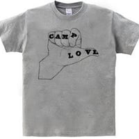 CAMP LOVE（5.6oz　gray）