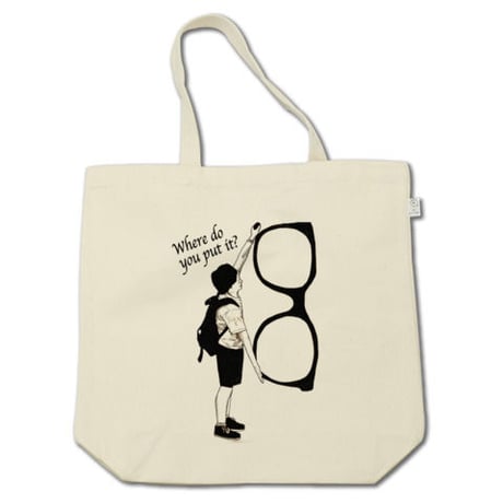 Where do you put it ?（tote bag）