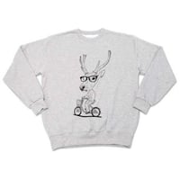 Deer bicycle（sweat ash）