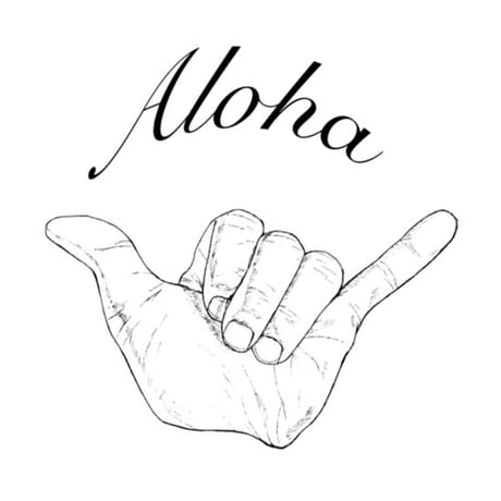 Aloha（sweat white）