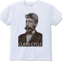 CLARK CYCLE（Tシャツ　white・ash）