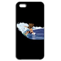 BEAR SURFING（iPhone5/5s black）